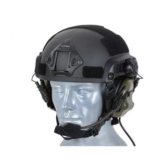 Тактические наушники EARMOR M32Н Olive с креплением | Зображення 2