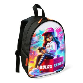 Рюкзак детский Roblox школьный/городской 34х27х13 см для девочки (02569)
