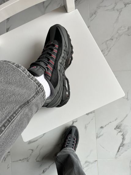 Кроссовки  Air Max 95 Dark Triple Grey (топ качество) 0139 40 | Зображення 3