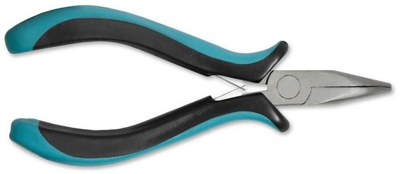 Тонкогубці діелектричні вигнуті, Cr-V, 125мм Berg | 44-525