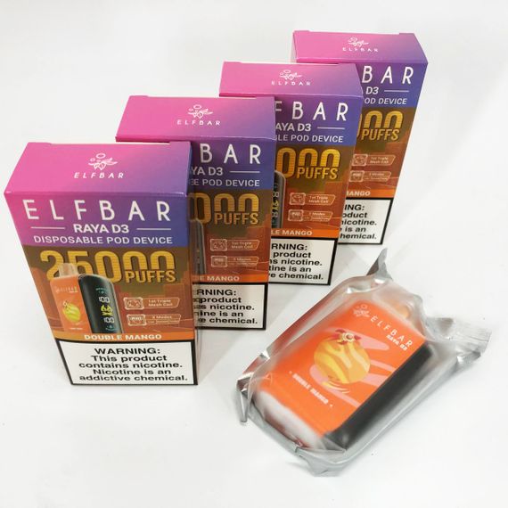 Elf Bar Raya D3 25000. Манго (Double Mango) | Зображення 1