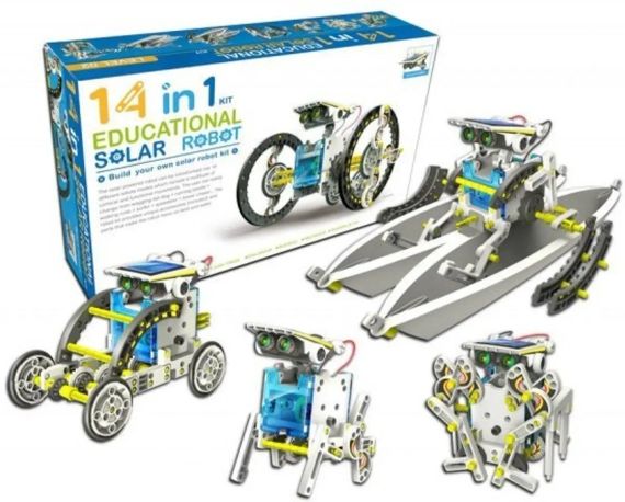 Конструктор робот на солнечных батареях Solar Robot