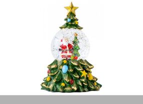 Новорічний сніжний світильник-декор Ялинка XHF-8001 (47454-XHF-8001_813)