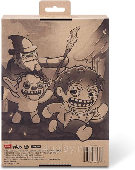 Мягкая плюшевая игрушка Фуглер Фродо из Властелин колец 23 см Fuggler The Lord of the Rings Frodo by Zuru | Зображення 3