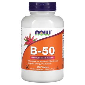 Витамины NOW B-50  250 TAB