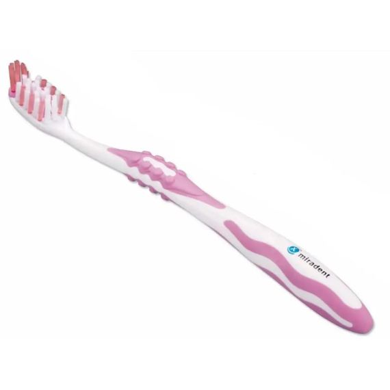 Зубна щітка Miradent Carebrush рожева | Зображення 1