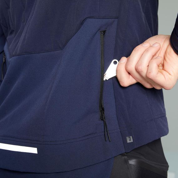 Куртка чоловіча EXPL 500 для велоспорту зимова синя - S | Зображення 4