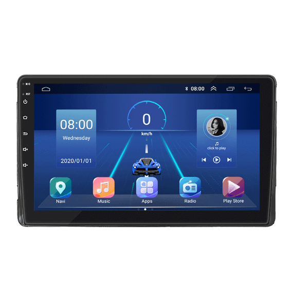 Штатна магнітола 9" Lesko для Toyota RAV4 II (XA20) Рестайлинг 2003-2006 6/128Gb 4G Wi-Fi GPS Top