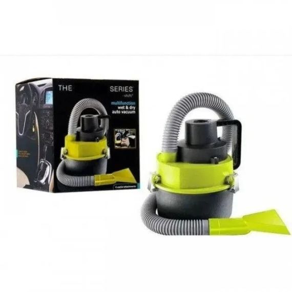 Автопилосос від прикурювача Black Series 12V Multi-Function Wet & Dry Vacuum Автомобільний пилосос | Зображення 1