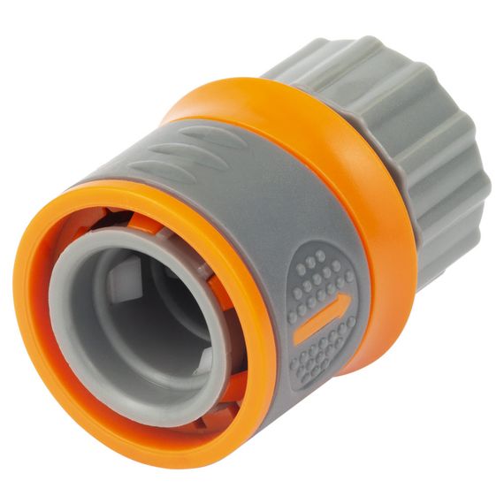 Конектор 1/2" швидкознімний на кран 3/4" аквастоп (ABS+TPR) (5015584) | Зображення 4