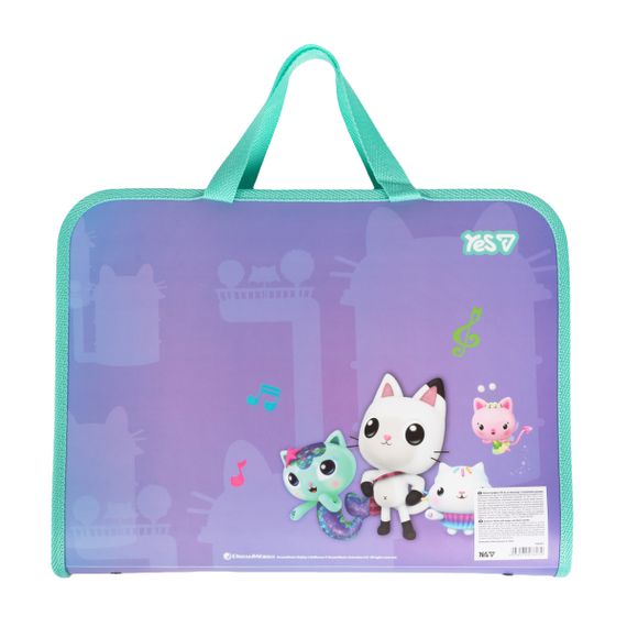 Папка-портфель В4 YES FC Gabby Dollhouse 492451 26х35х3 см | Зображення 4