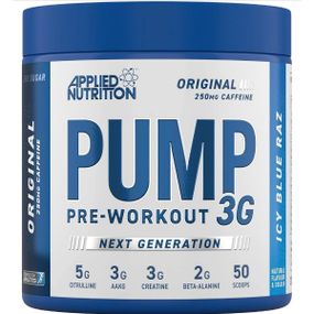 Комплекс до тренування Applied Nutrition Pump 3g 375 g /50 servings/ Icy Blue Raz