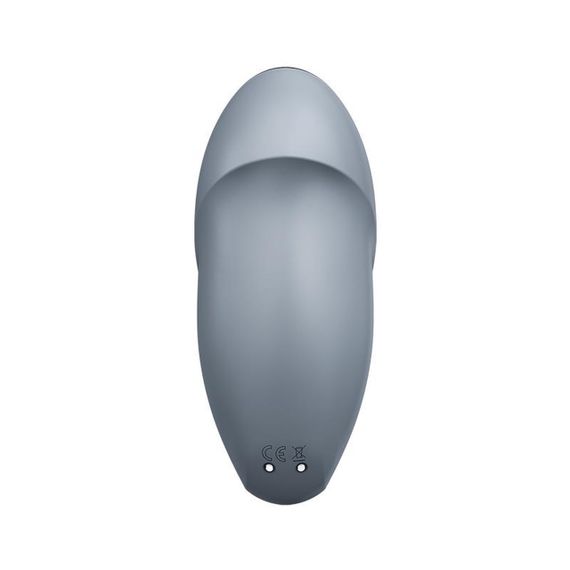 Клиторальный стимулятор - Satisfyer Tap & Climax 1 Bluegrey Sex Aura | Зображення 5