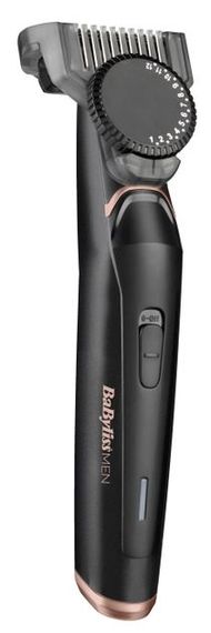 Тример BaByliss для стрижки T885E, бороди, 1 насадка, футляр, чорний (T885E) | Зображення 1