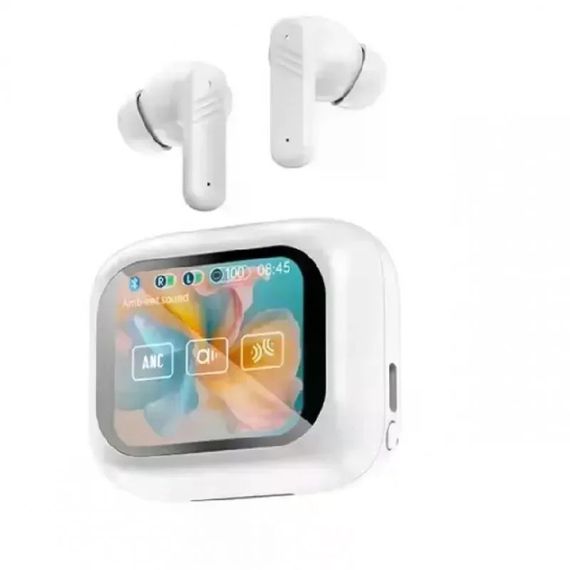 Беспроводные наушники LX10 TWS • TWS-наушники LX10 Earbuds Bluetooth 5.4 с LED-дисплеем, ANC и ENC | Зображення 4