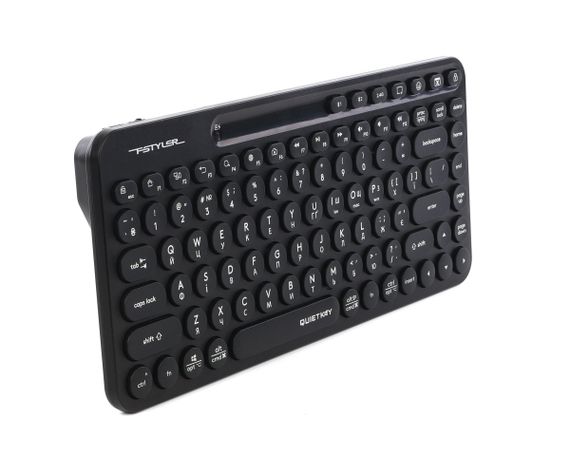 Бездротова клавіатура A4Tech FBK36C AS Black чорна | Зображення 2