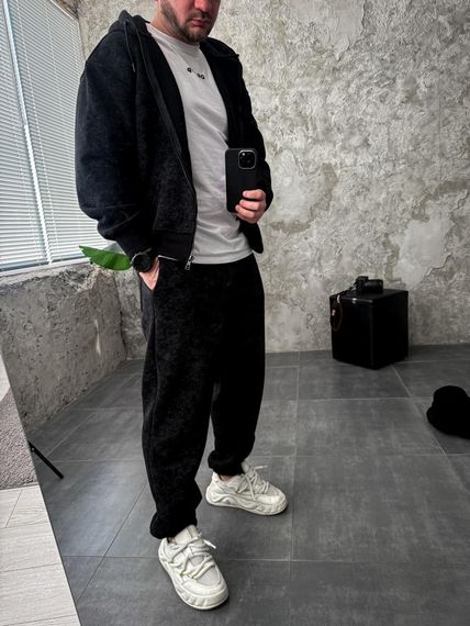 Костюм утеплений зіп худі/штани DRAPP дтф | Зображення 6