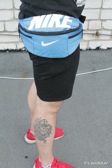 Поясная сумка Nike Team Training(голубая) сумка на пояс