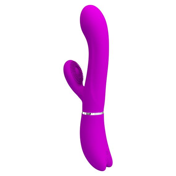 Вібратор - Pretty Love Clitoris Vibrator Purple Sex Aura | Зображення 3