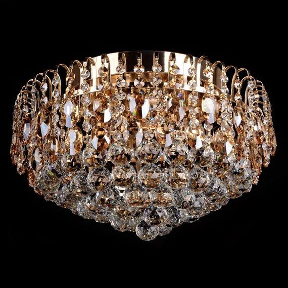 Люстра потолочная хрустальная с подсветкой LED E14 60W G (BCL-346S/3) | Зображення 1