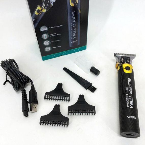 Машинки для стрижки профессиональные машины VGR V-082, Триммер беспроводной, Набор машинок для стрижки WM-25 | Зображення 9