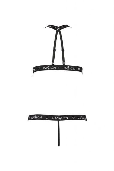 Боді з халтером MIRAJANE BODY black S/M - Passion Sex Aura | Зображення 3