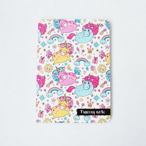 Блокнот 4Profi  "Tracery note" unicorns 40 листов  формат А6 903825