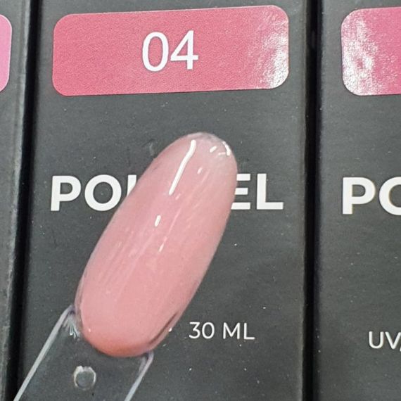 Полигель Bee Nails №04 (нюд) в тюбике 30мл