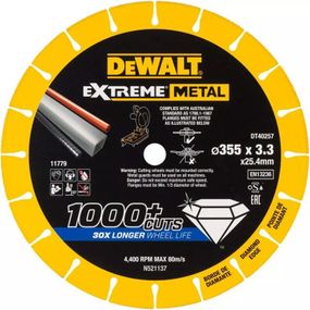Диск алмазний DeWALT 355х3.325.4 мм (DT40257)