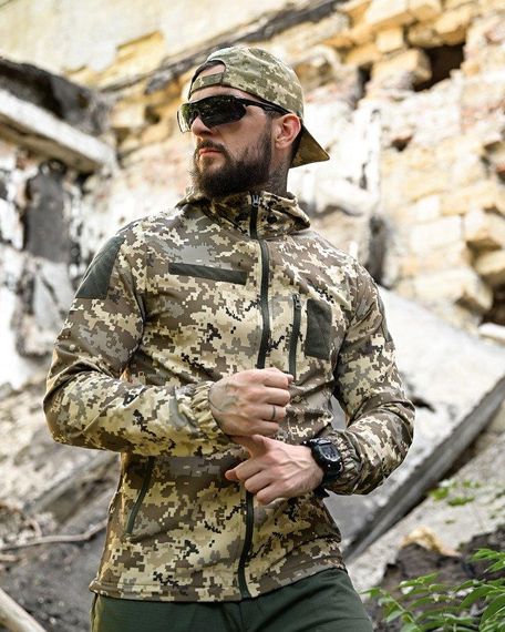 Легка тактична куртка Cambodia піксель НП4877