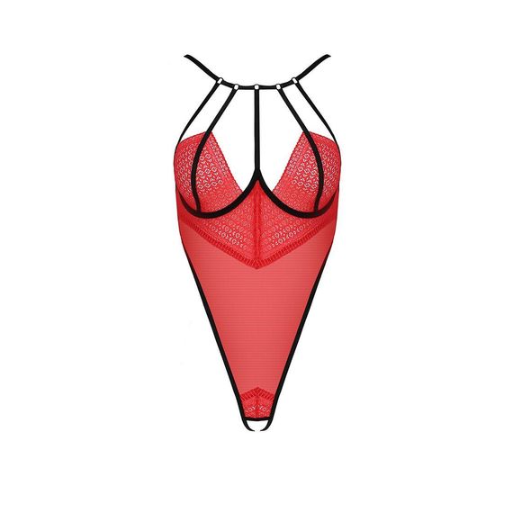 Боді з високим вирізом стегна AKITA BODY red - Passion Exclusive, L/XL | Зображення 4