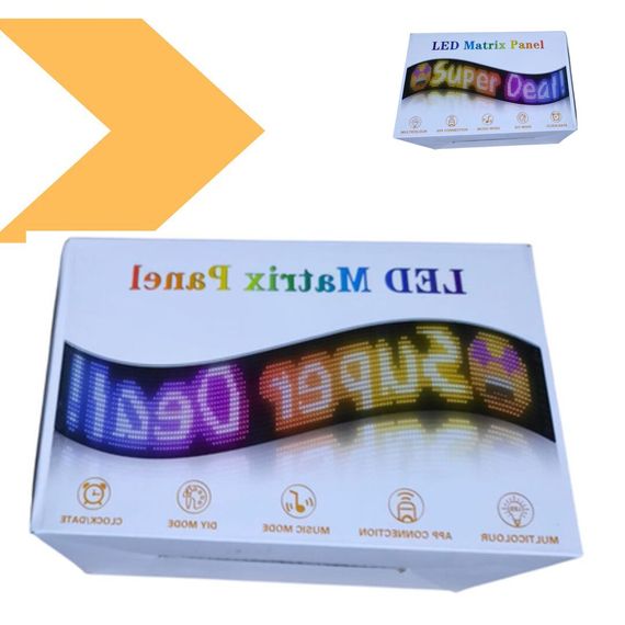 Гнучкий екран LED Matrix Panel APP wifi rgb 192x1330mm (45601-9942_3872) | Зображення 1