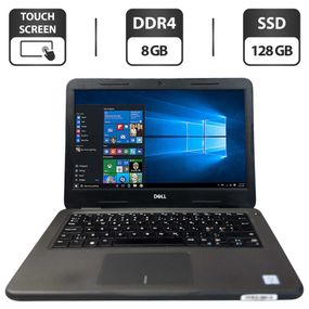 Ноутбук Dell Latitude 3310 / 13.3" (1920x1080) IPS Touch / Intel Core i3-8145U (2 (4) ядра по 2.1 - 3.9 GHz) / 8 GB DDR4 / 128 GB SSD / Intel UHD Graphics / WebCam б/в