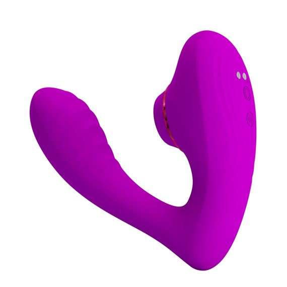 Вібромасажер PRETTY LOVE Naty Clitoral Thrusting Stimulator | Зображення 5