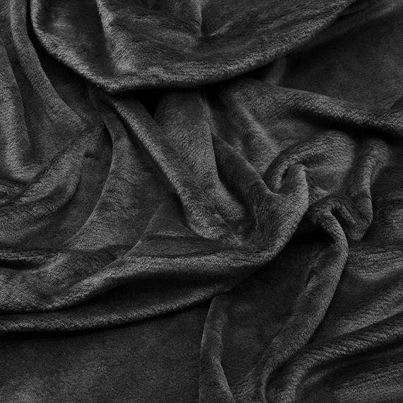 Плед Ardesto Flannel ART0216SB 200х220 см черный | Зображення 3