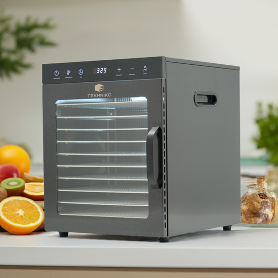 Дегідратор професійний Tekhniko DH-08H-SS чорний (8 лотків) | Зображення 1