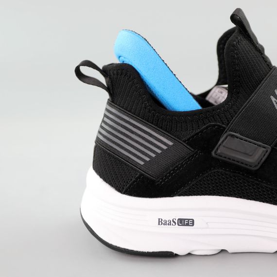 Кросівки чоловічі 591654 Чорні 41 42 43 44 45 46 | Зображення 6