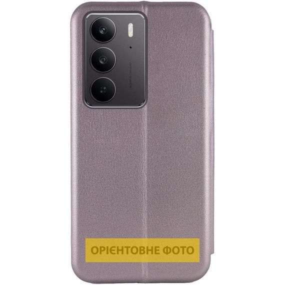 Шкіряний чохол-книжка Classy для Xiaomi Redmi A5 (Europe version) Сірий | Зображення 1