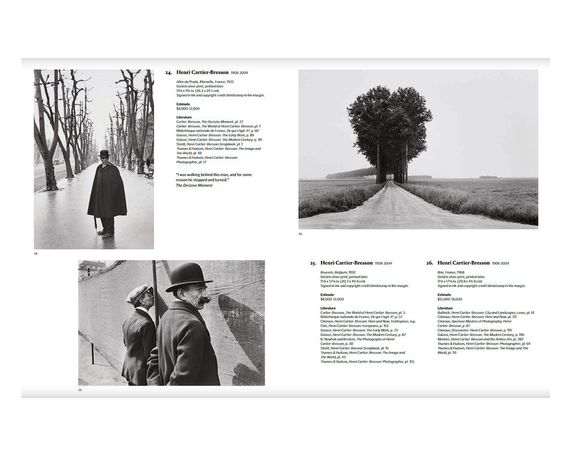 Каталог фотографии аукциона Phillips декабрь 2017 г. Henri Cartier-Bresson: The Eye of the Century | Зображення 6