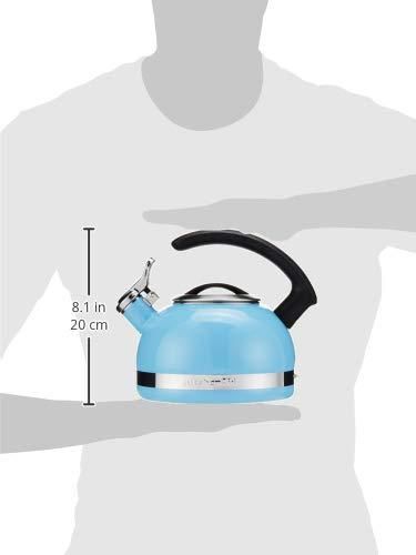 KitchenAid KTEN20CBEU 2.0-Quart Kettle with C Handle and Trim Band - Cameo Blue | Зображення 1