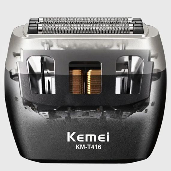 Бездротова бритва для чоловіків, USB-C, Kemei KM-T416, Чорний/Акумуляторна чоловіча електробритва для гоління/ Шейвер | Зображення 4