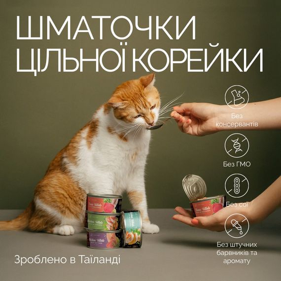 Корм вологий Savory Tuna Fillets rich in Mackerel in Jelly for Adult Cats філе тунця з макреллю в желе для дорослих котів, 7 | Зображення 3