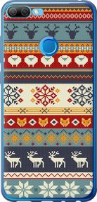 Чехол на Huawei Honor 9i Рождественский орнамент "3303u-1853-17620"