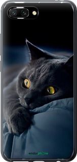Чохол на Huawei Honor 10 Димчастий кіт "825u-1496-2448"