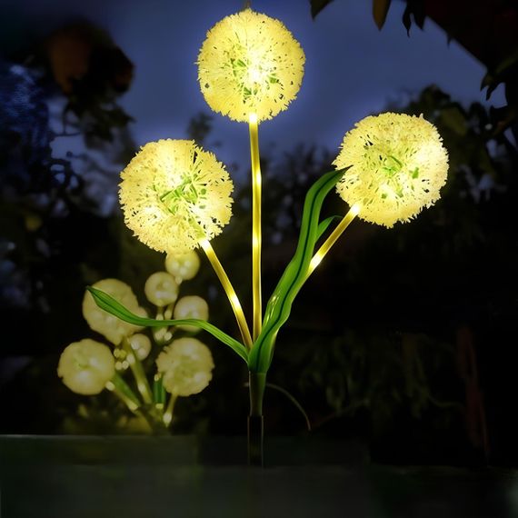 Садовий ліхтар на сонячній батареї Кульбаби Dandelion Garden Lights | Зображення 3