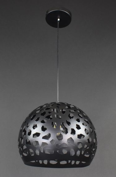 Люстра підвісна на 1 лампочку 27803 Чорний 30-200х30х30 см.