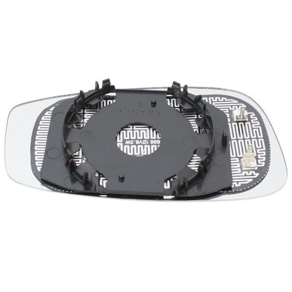 Fiat Idea 04-11 Вставка правого дзеркала з підігрівом Дзеркало вкладиш Фіат Ідеа | Зображення 1