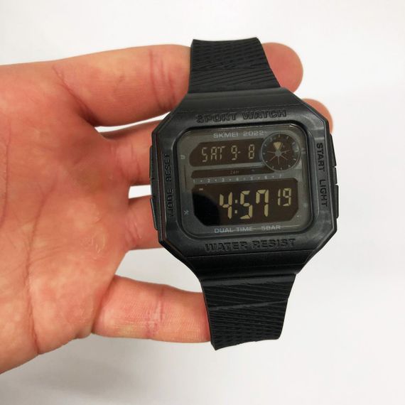 Годинник наручний чоловічий SKMEI 2022BKBK, армійський годинник протиударний, брендовий чоловічий годинник | Зображення 7