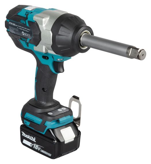 Гайкокрут акумуляторний з подовженим хвостовиком Makita DTW1005Z (1360 Нм, 3/4", LXT 18 В, без акумуляторів та зарядного пристрою) | Зображення 3