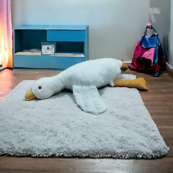 М'яка іграшка Гусак-обійма 130 см, Велика м'яка іграшка для сну, Плюшева іграшка для ігор | Зображення 7